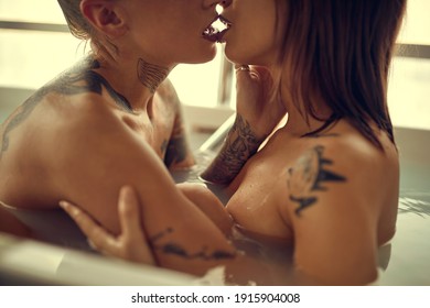 bill haecker add lesbians making out in shower photo