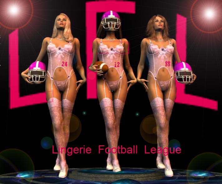 lingerie football naked