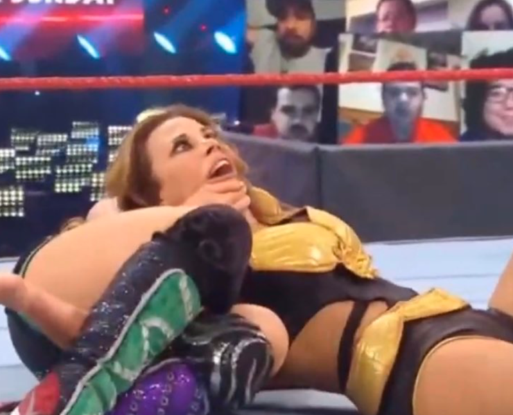 mickie james tits