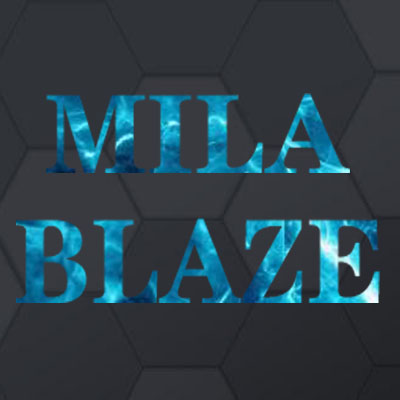 Mila Blaze with bestfriend