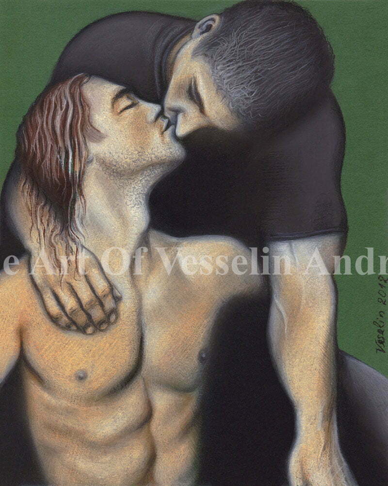 committed to change add nude guys kissing photo