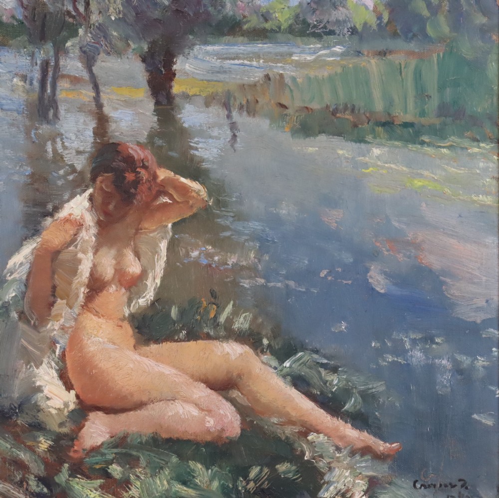 alfred stevens recommends Nude On The River