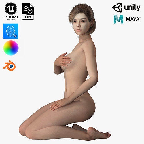 deborah schoenborn recommends nude woman 3d model pic