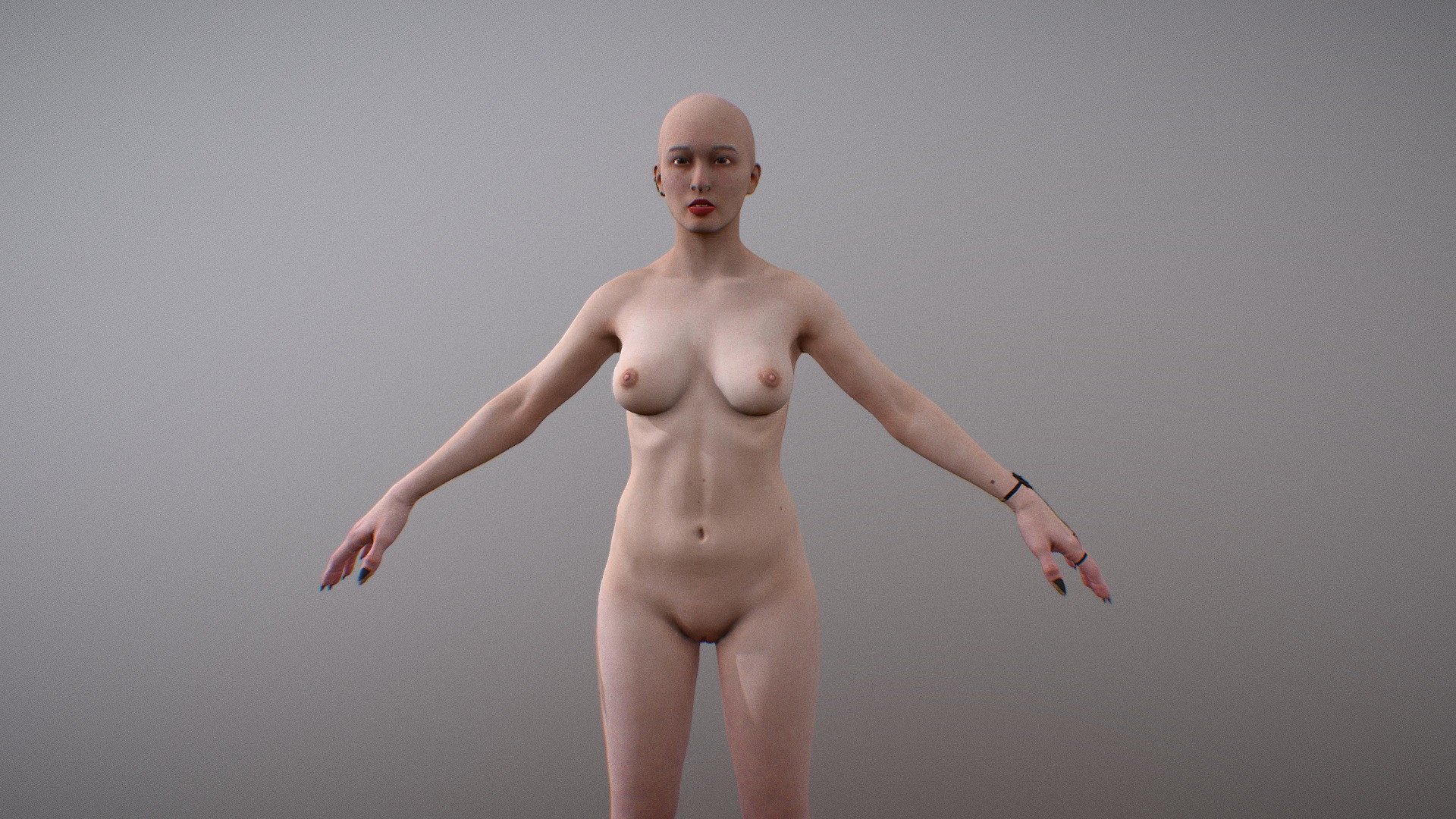 amanda nicole tarver share nude woman 3d model photos