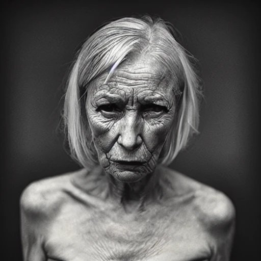 older naked woman