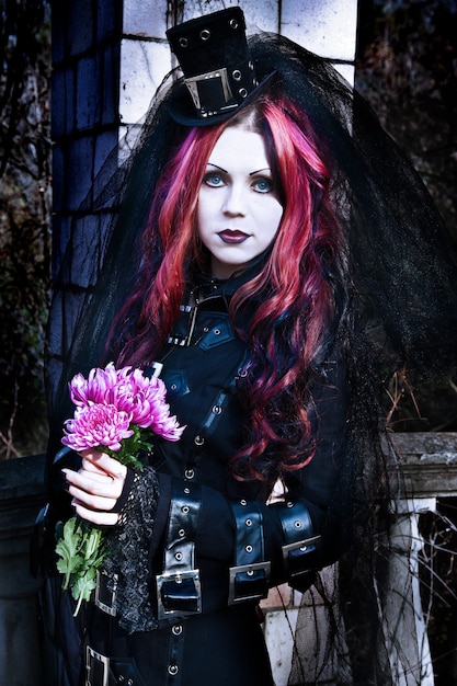 corey eshleman share red haired goth photos