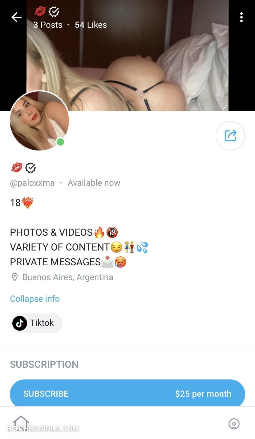 alexandra palma share tik tok nude leaks photos